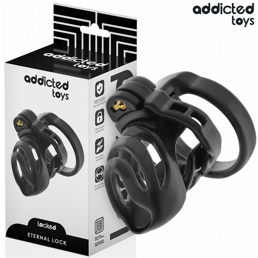Addicted Toys Lockedeternal Lock Penis Cage 9 Cm | Niks.fi verkkokauppa