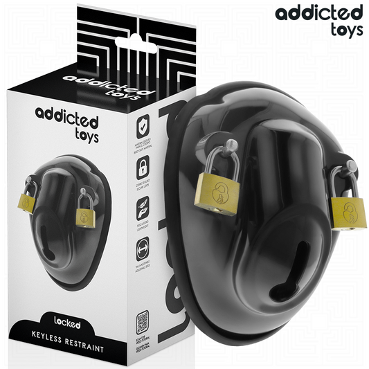 Addicted Toys Lockedkeyless Restraint Penis Cage 11.5 Cm | Niks.fi verkkokauppa