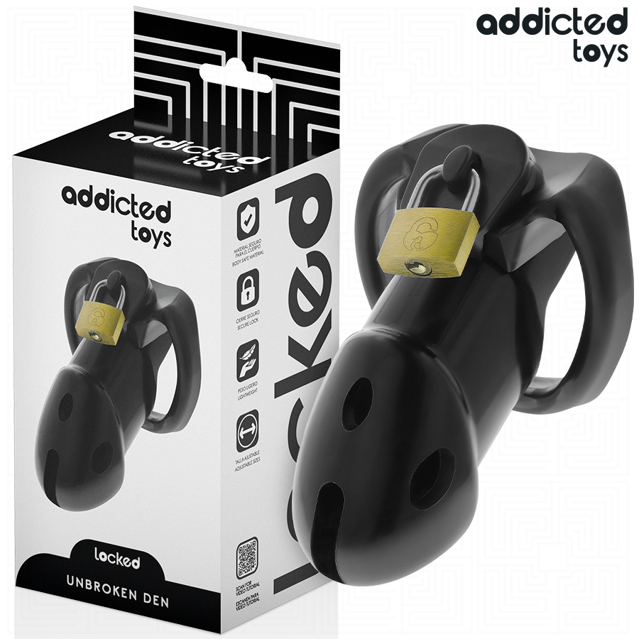 Addicted Toys Locked Unbroken Den penishäkki - 9,8 cm