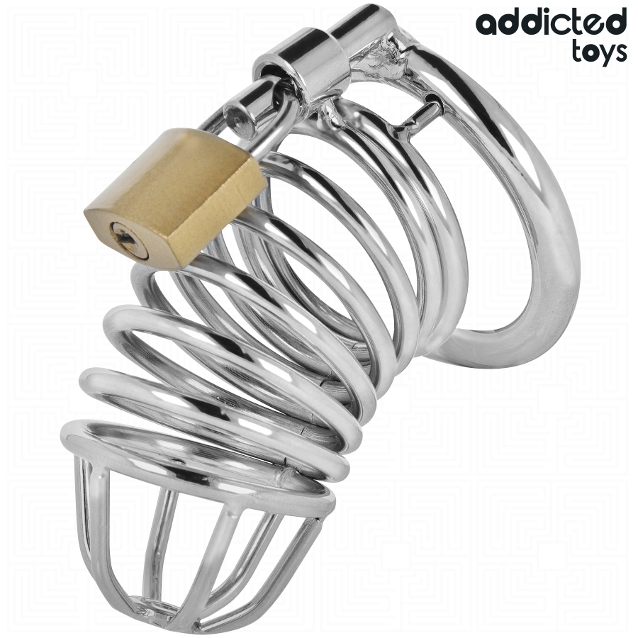 Addicted Toys Lockediron Cell Metal Penis Cage 4 Cm Size S | Niks.fi verkkokauppa