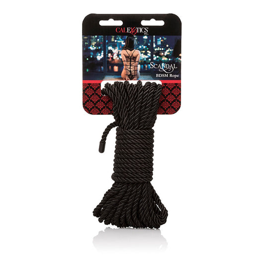 Scandal Black Bdsm Rope 10 M | Niks.fi verkkokauppa