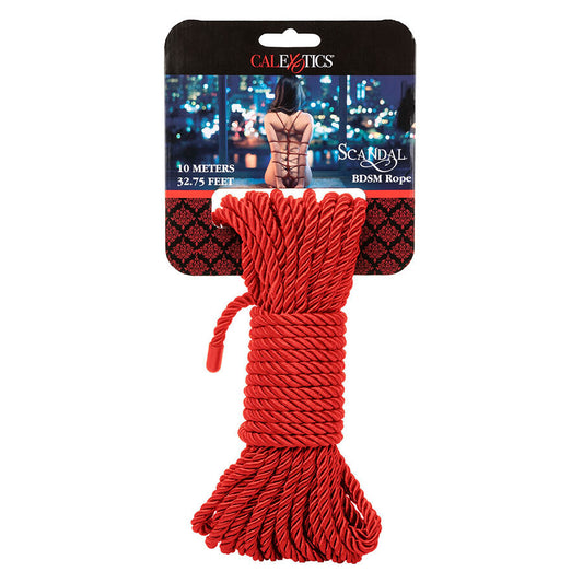 Scandal Red Bdsm Rope 10 M | Niks.fi verkkokauppa