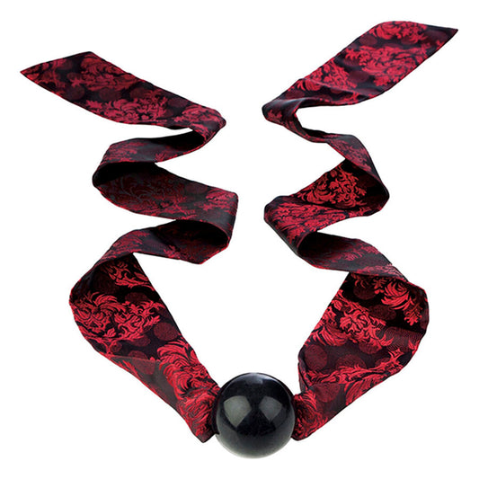 Scandal Ball Gag With Black/Red Bow | Niks.fi verkkokauppa