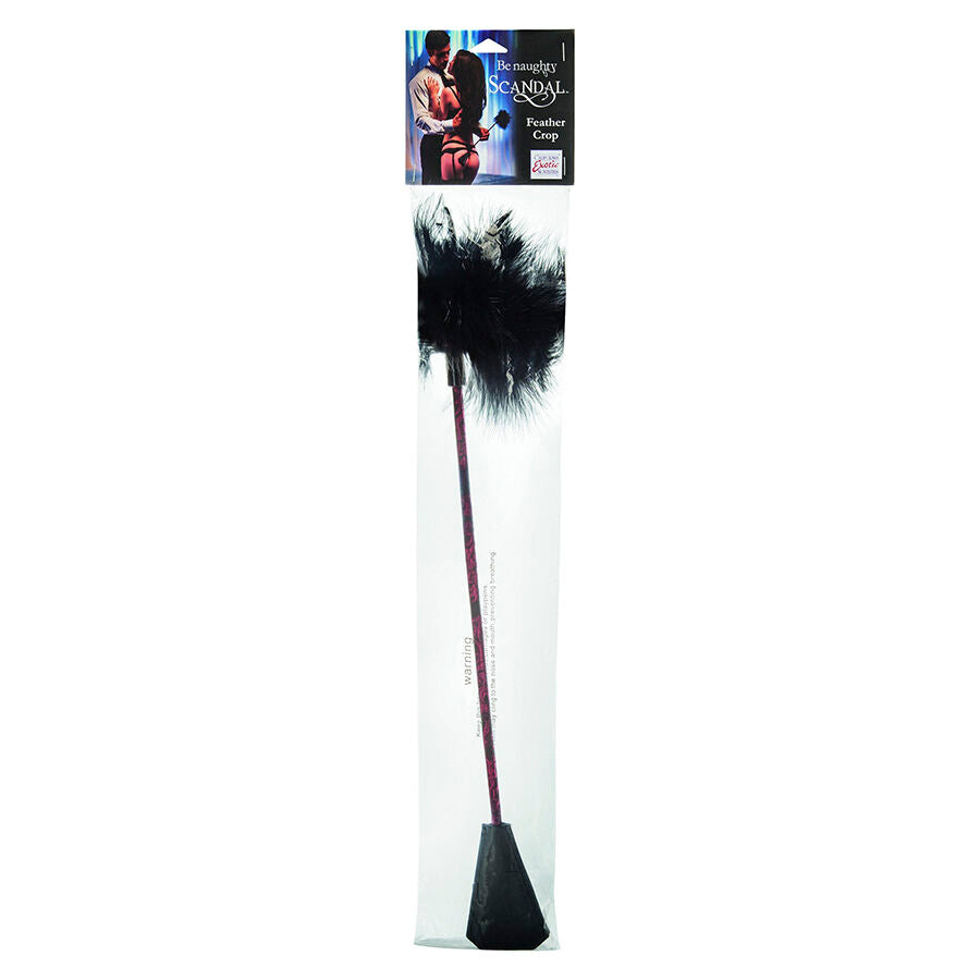 Scandal Black Feather Whip | Niks.fi verkkokauppa