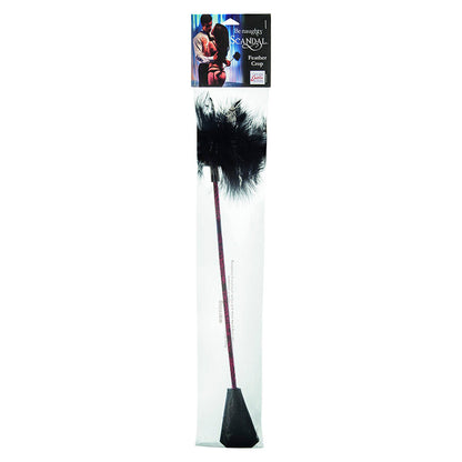 Scandal Black Feather Whip | Niks.fi verkkokauppa