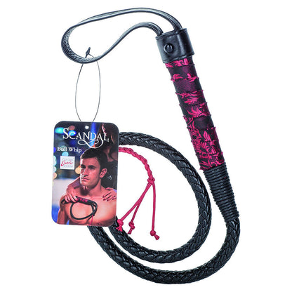 Scandal Black Bull Tail Whip | Niks.fi verkkokauppa