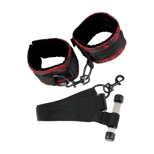 Scandal Black Door Handcuffs | Niks.fi verkkokauppa