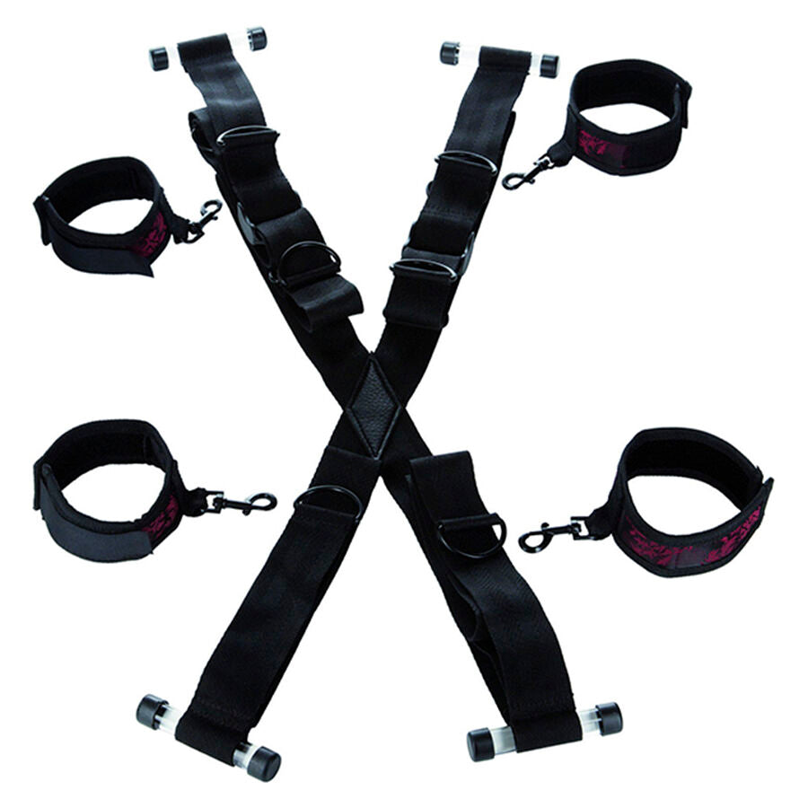 Scandal Cross-Shaped Door Handcuffs | Niks.fi verkkokauppa