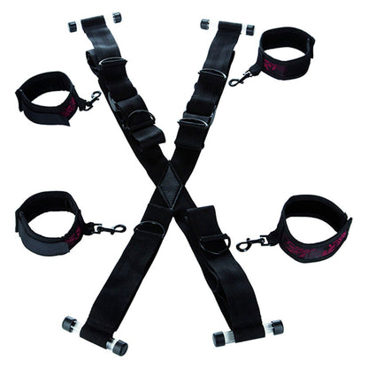 Scandal Cross-Shaped Door Handcuffs | Niks.fi verkkokauppa