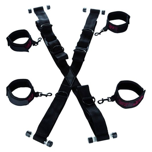 Scandal Cross-Shaped Door Handcuffs | Niks.fi verkkokauppa