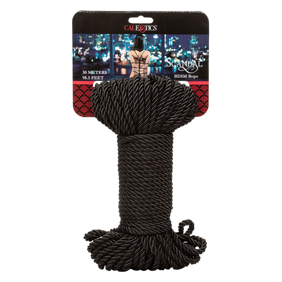Scandal Black Bdsm Rope 30 M | Niks.fi verkkokauppa