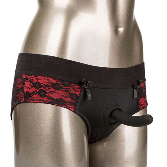 Scandal Set Of Crotchless Panties With Dildo Size L/Xl | Niks.fi verkkokauppa