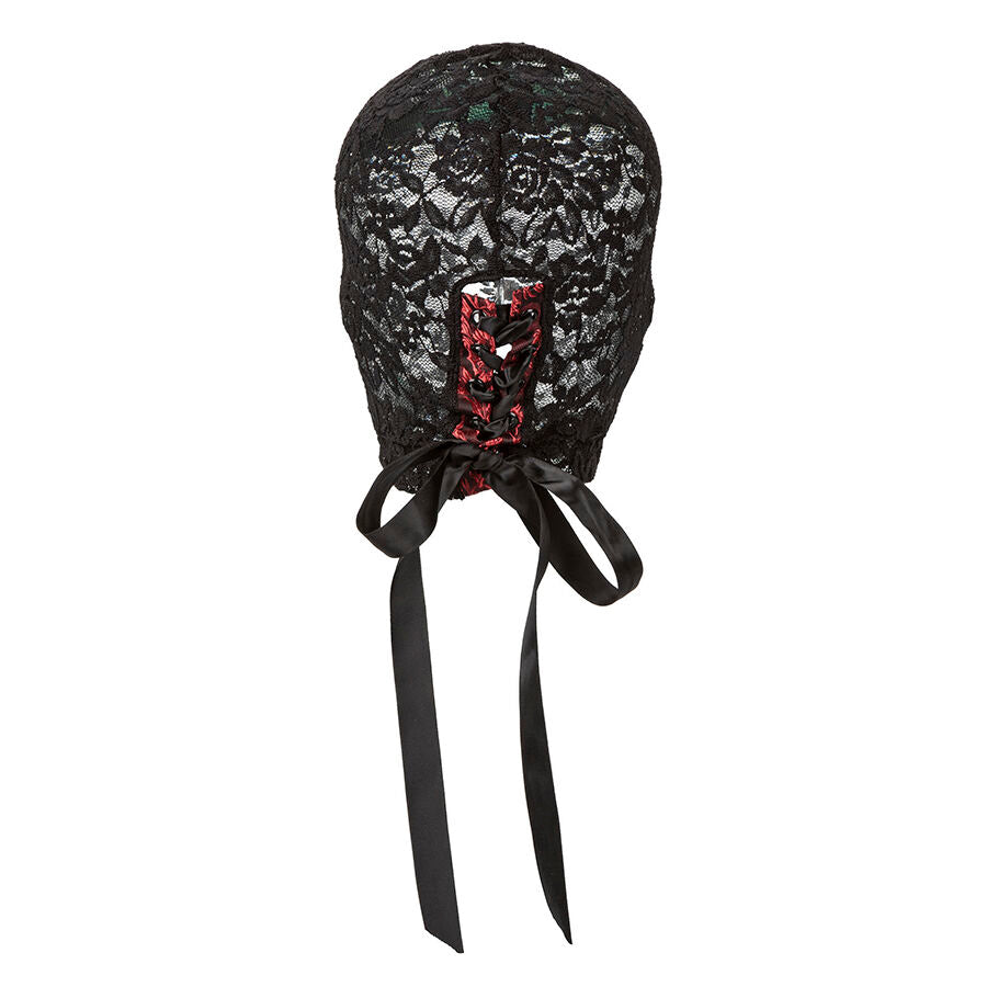 Scandal Black Lace Balalava With Bow | Niks.fi verkkokauppa
