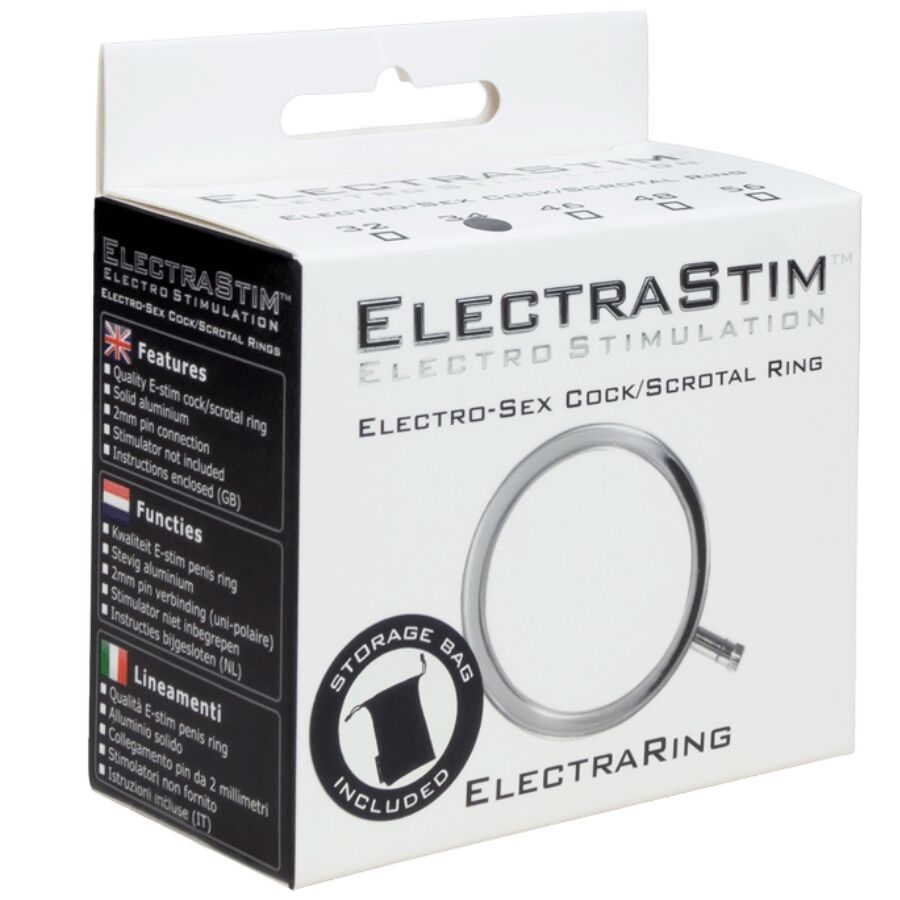 ElectraStim ElectraRings metallinen penisrengas - 32 mm