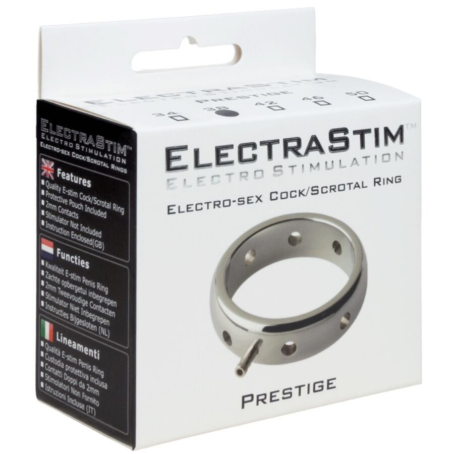 ElectraStim Prestige metallinen sähköstimulaatiorengas - 50 mm