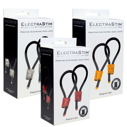 ElectraStim Prestige Electra Loops säädettävät sähköstimulaatiorenkaat - punainen