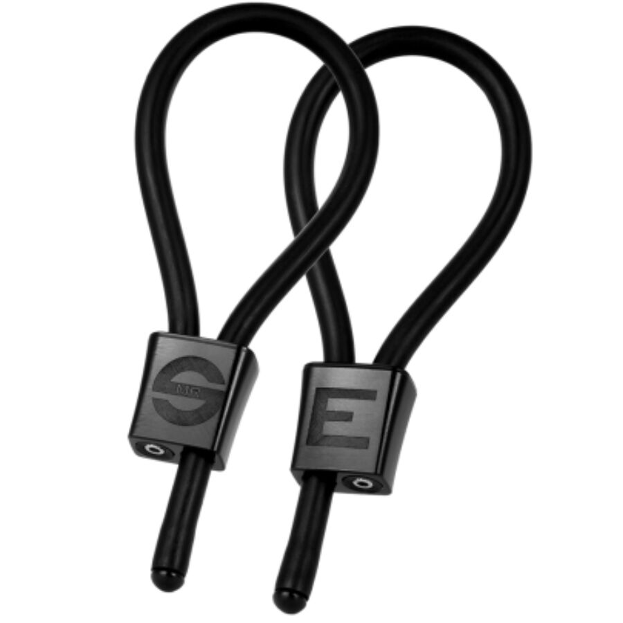 ElectraStim Prestige Electra Loops säädettävät sähköstimulaatiorenkaat - musta