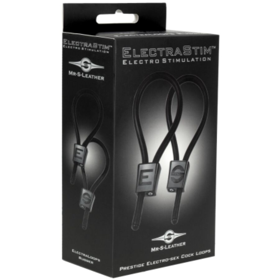ElectraStim Prestige Electra Loops säädettävät sähköstimulaatiorenkaat - musta