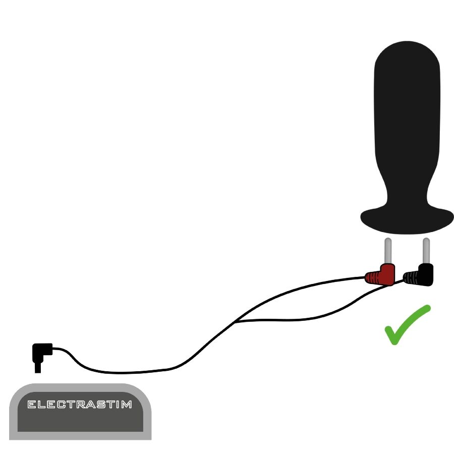 ElectraStim stimulaattorikaapelit 90 asteen liittimillä