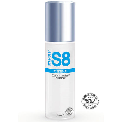 S8 Water Based Lubricant 250 Ml | Niks.fi verkkokauppa