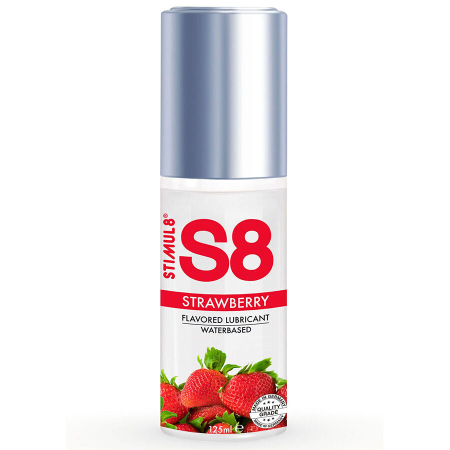 S8 Strawberry Lubricant 125 Ml | Niks.fi verkkokauppa