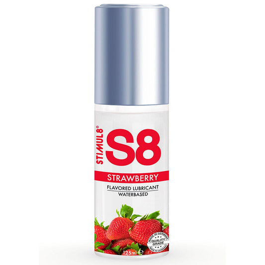 S8 Strawberry Lubricant 125 Ml | Niks.fi verkkokauppa