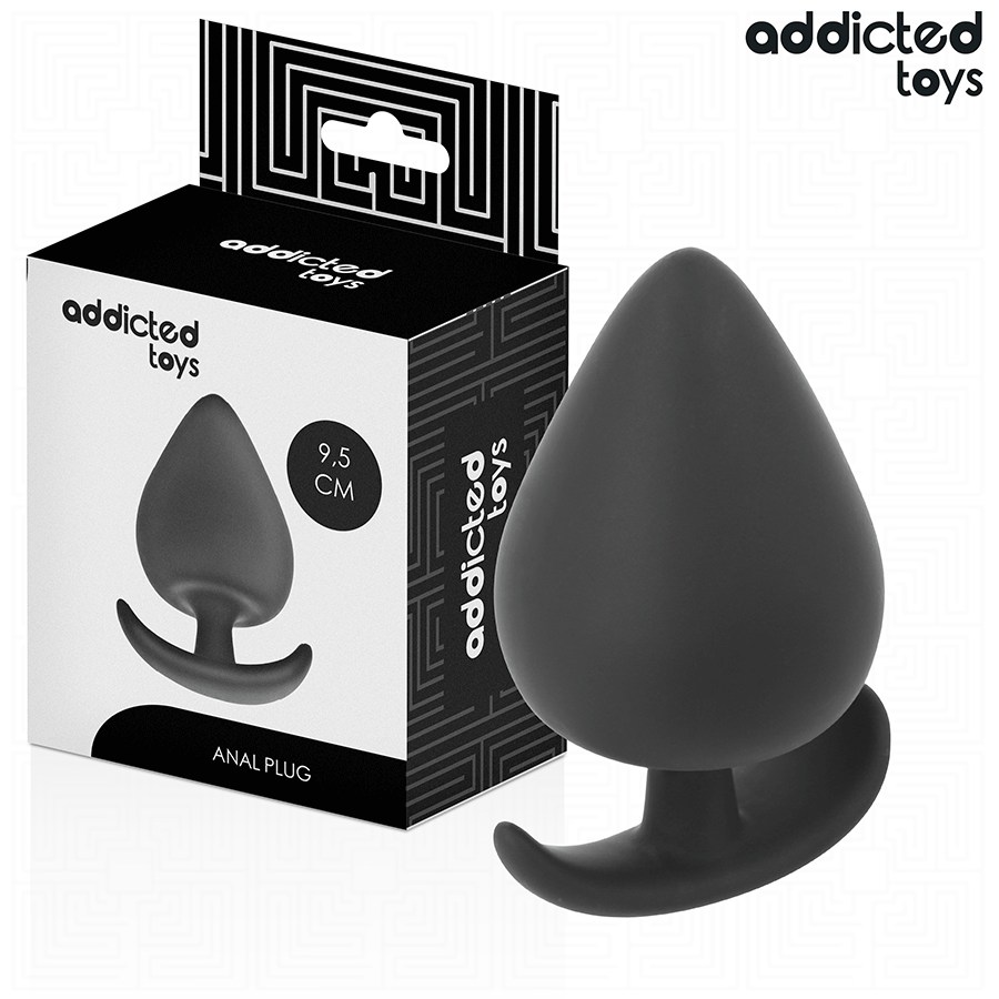 Addicted Toys silikoninen anustappi XL - 9,5 cm