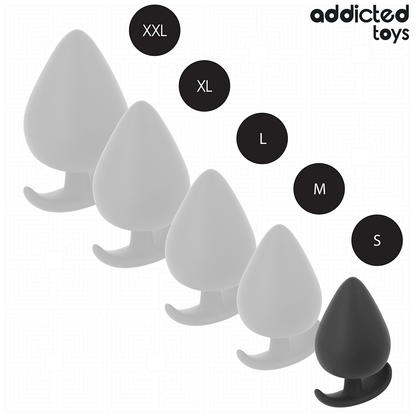 Addicted Toys silikoninen anustappi S - 5,3 cm