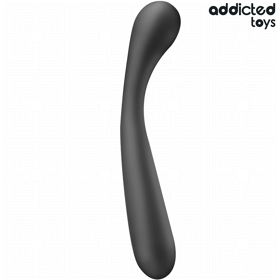Addicted Toys kaksiosainen silikoninen anaalihieroja - 22,5 cm