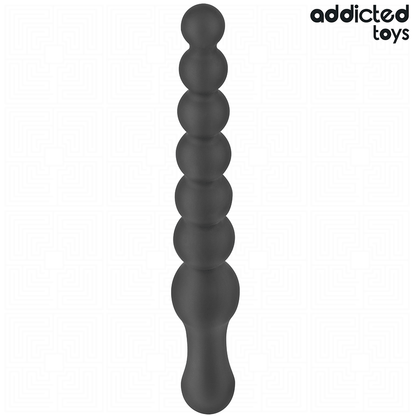 Addicted Toys kaksiosainen silikoninen anaalihieroja - 24 cm