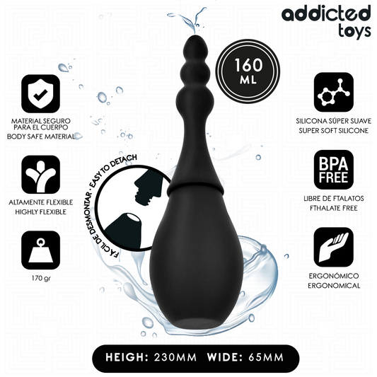 Addicted Toys silikoninen matka-anaalisuihku - malli 4