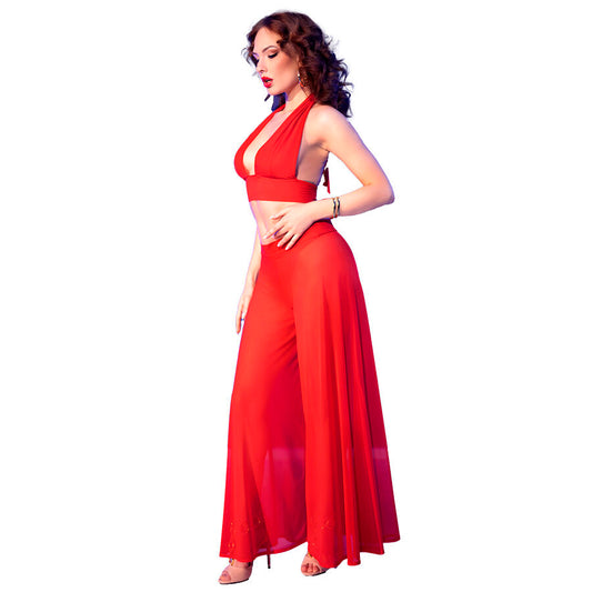Chilirosecr 4857 Red Top And Pants Set Size Xl | Niks.fi verkkokauppa