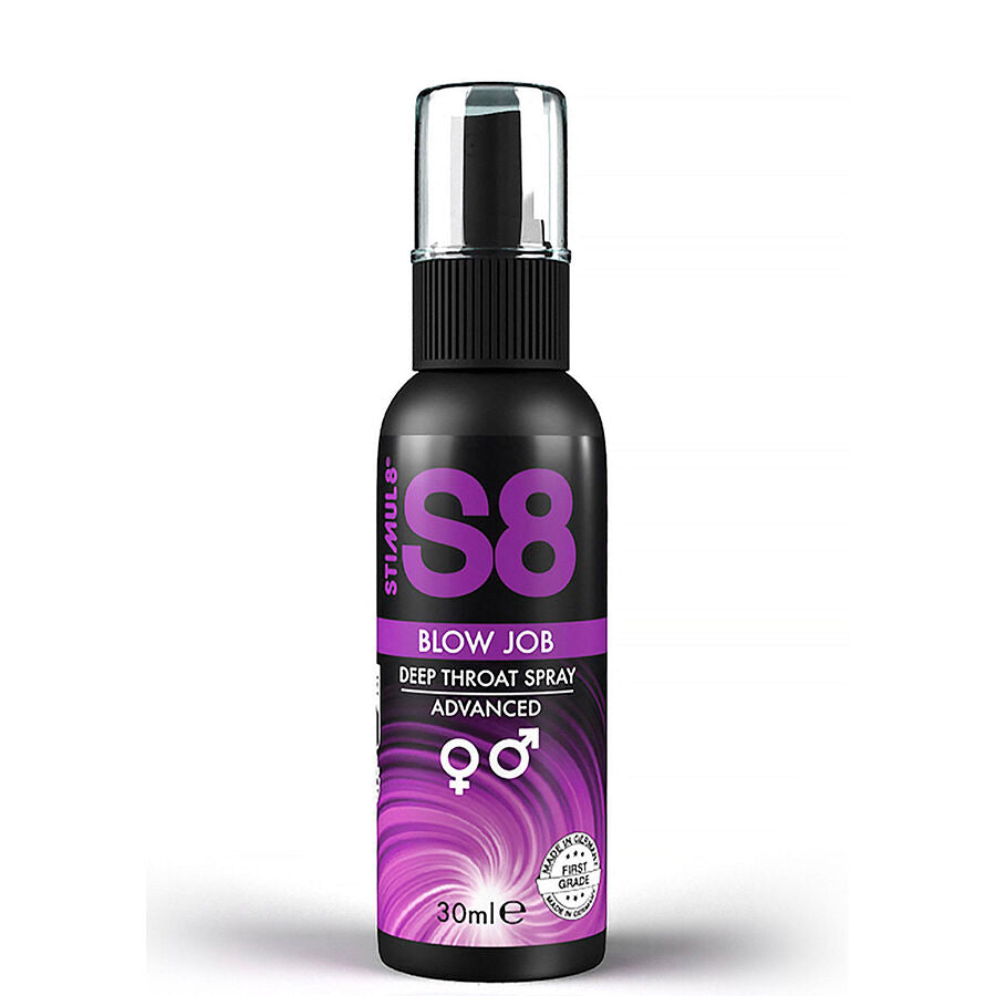 S8 Blow Job Spray Deep Throat 30 Ml | Niks.fi verkkokauppa