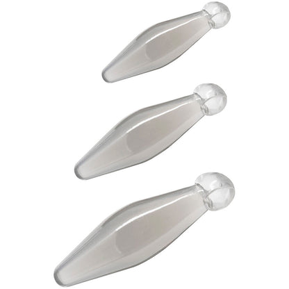 Anal Play 3-Piece Transparent Finger Rimmer | Niks.fi verkkokauppa