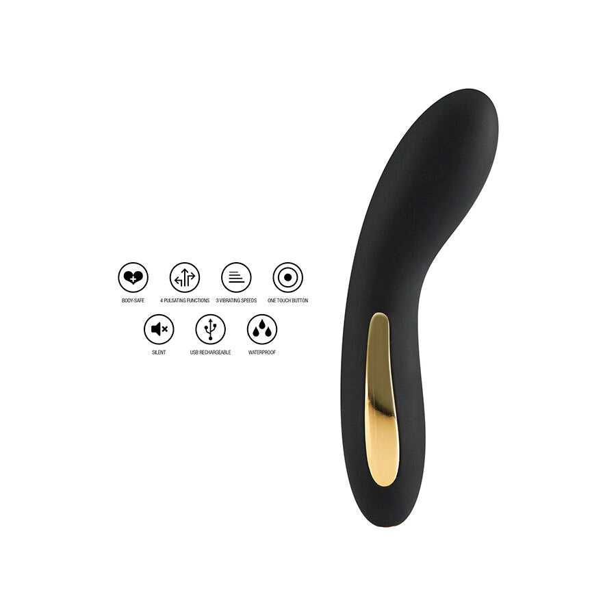 Luminate Light Vibrator Black | Niks.fi verkkokauppa