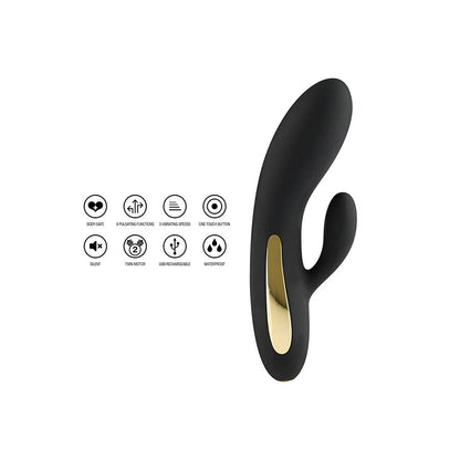 Black Rabbit Vibrator Spplendor Light | Niks.fi verkkokauppa