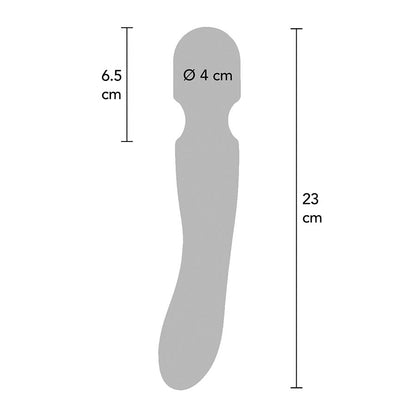 Light Zenith Wand Massager Black | Niks.fi verkkokauppa