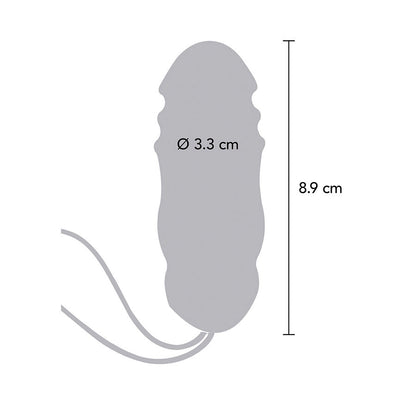 Happiness Sunn Side Up And Down Vibrator Remote Control Fuchsia | Niks.fi verkkokauppa