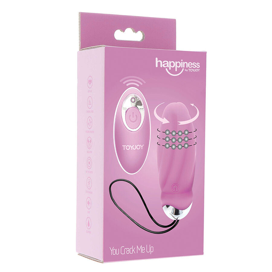 Happiness You Crack Me Up Remote Control Vibrator | Niks.fi verkkokauppa