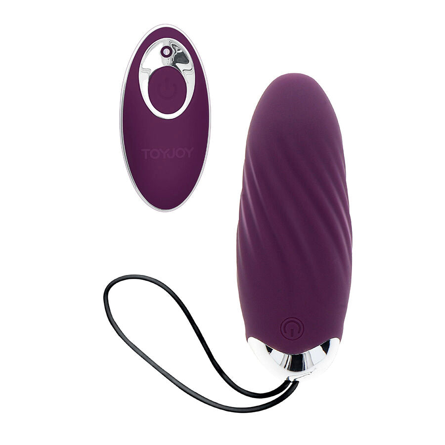 Happiness Knock Knock Eggstavagant Vibrator With Remote Control Purple | Niks.fi verkkokauppa