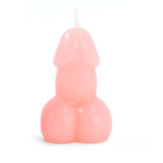 Diablo Picantepenis Shaped Candle In Pink Color | Niks.fi verkkokauppa