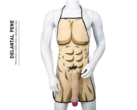 Diablo Picante3D Penis Apron Muscular And Bold | Niks.fi verkkokauppa