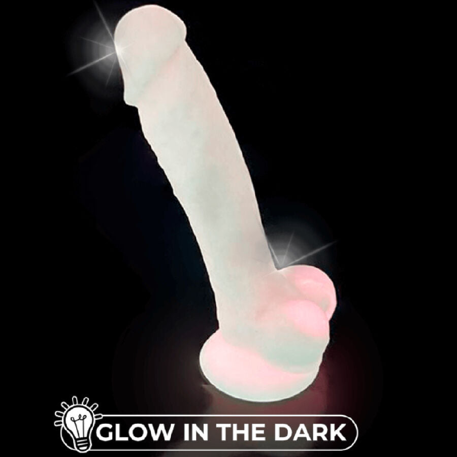 – Realistic Penis Model 7 Pink Glow In The Dark | Niks.fi verkkokauppa