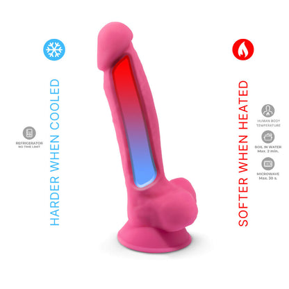 – Realistic Penis Model 7 Pink Glow In The Dark | Niks.fi verkkokauppa