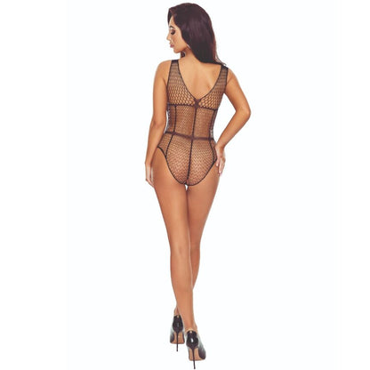 Passionbs114 Black Grid Bodystocking | Niks.fi verkkokauppa