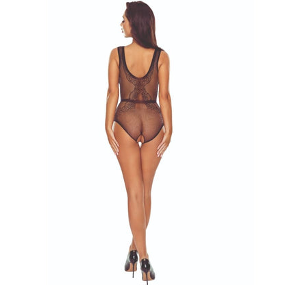 Passionbs115 Black Grid Bodystocking | Niks.fi verkkokauppa
