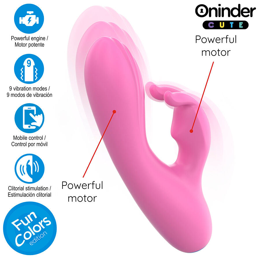 Love Bunny Vibrator G-Spot Clitorisfree Worldwide App | Niks.fi verkkokauppa