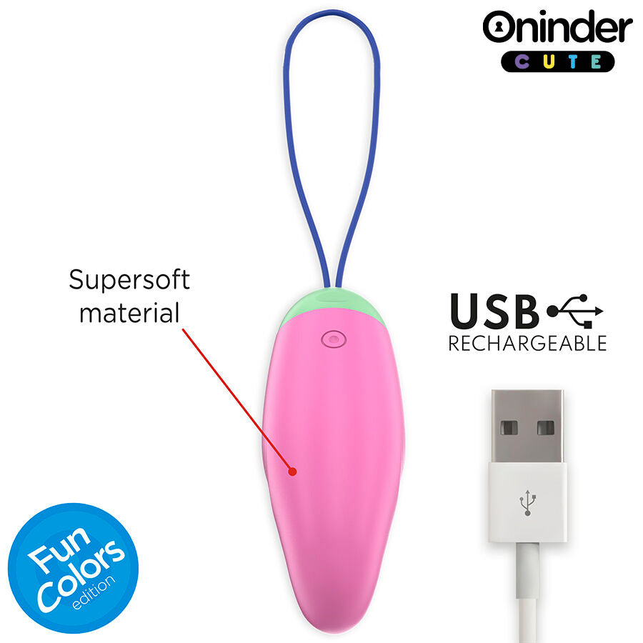 Love Pleasure Vibro-Rotating Egg 360 Siliconefree Worldwide App | Niks.fi verkkokauppa