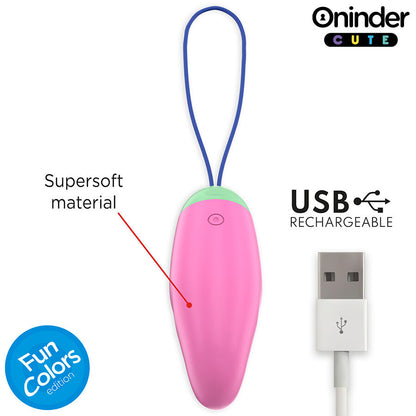 Love Pleasure Vibro-Rotating Egg 360 Siliconefree Worldwide App | Niks.fi verkkokauppa