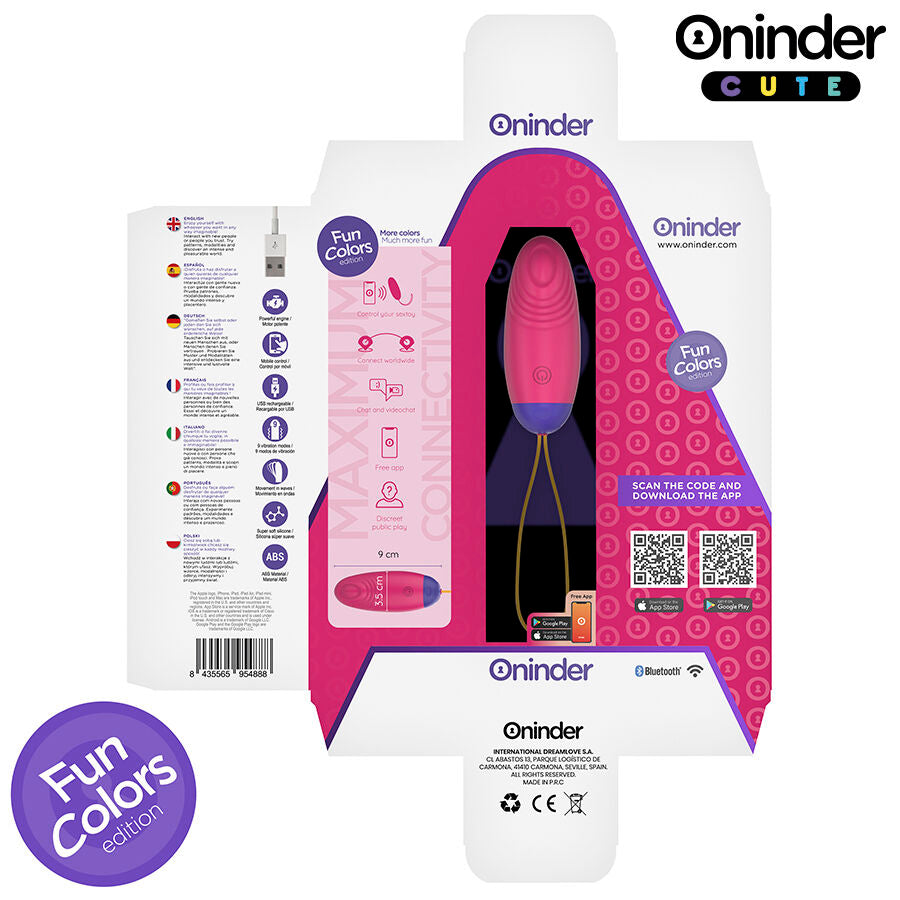 Love Pleasure Vibro-Wave Tapping Silicone Eggfree Worldwide App | Niks.fi verkkokauppa